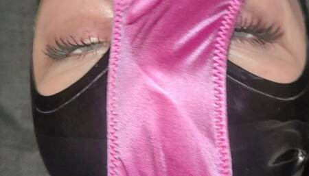 Julia tape gag panty tape bondage