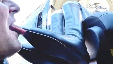 I will smear your tongue in my soles