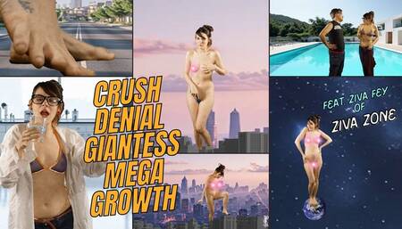 4K Ziva Fey - Crush Denial Giantess Mega Growth