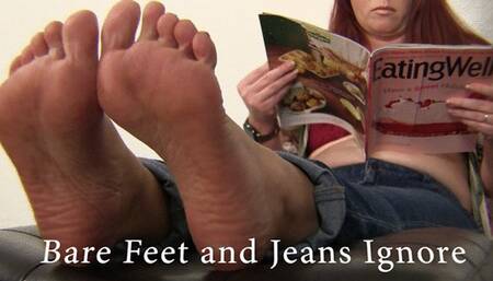 Evangeline Barefoot in Jeans Ignore 1