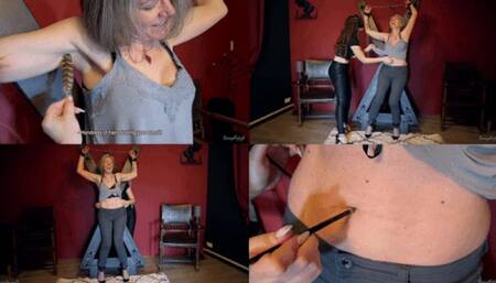 Buisness woman "Addi" tries tickling for the first time - Part 1