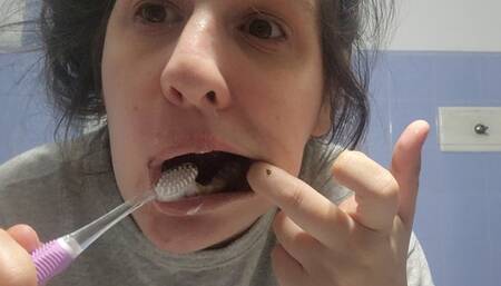 Dirty Teeth Cleaning – Oreo Stains & Intense Tooth Brushing Fantasy