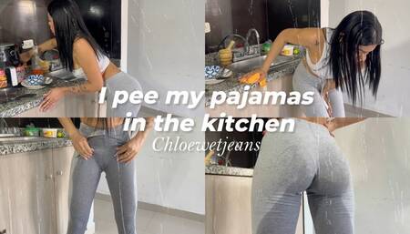 I PEE MY PAJAMAS IN THE KITCHEN