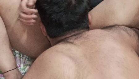 Suck a Sana Pussy She Enjoyed