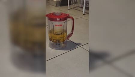 Drink 1 Liter of Piss From the Blender at Once