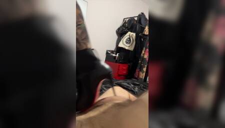 POV Louboutin Shoes Wank, Trampling and CBT