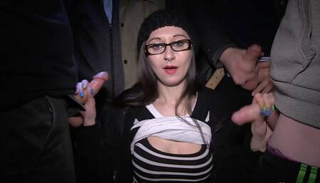 Punk Chick Loves Being a Dogging Slut