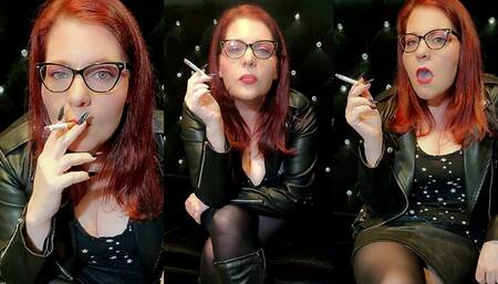 Dominating in Leather and Smoke
