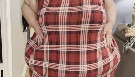 SSBBW Panty Try On and Walking