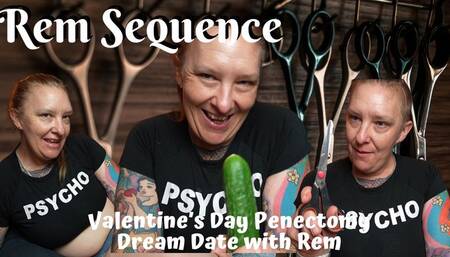 Valentines Day Penectomy Speed Dating Fantasy with Rem