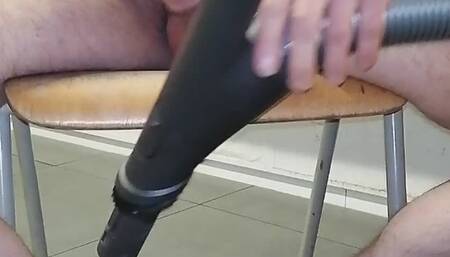 first use vacuum cleaner at work