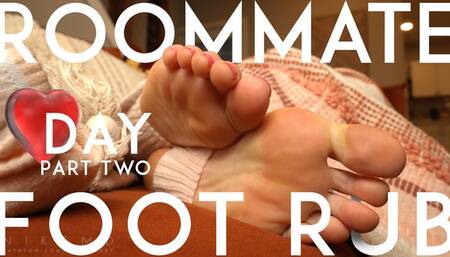 Kate - Roommate Valentine's Day Foot Rub: Part 2 (MP4)