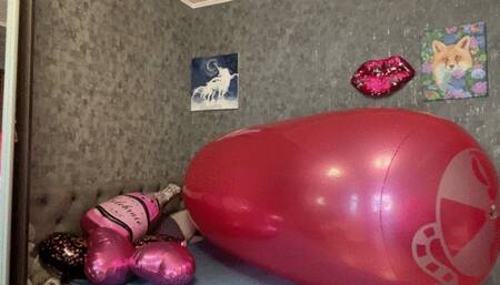 ride on roll and pop foil balloons