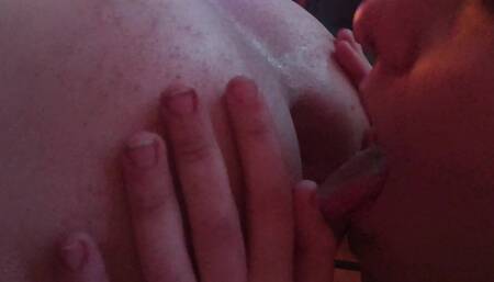 Lia Eating Markbcnxxx's Ass