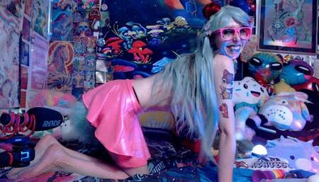 Space Goddess Teaches Gooner How To Gape (Part 1)