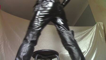 Worship Shiny Catsuit & Ass JOI