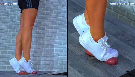 Cum Under The Rough Soles Of My Leather Converse All Stars - Split Cam - A138SPLIT