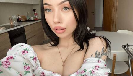 Sucking in the shower and drooling