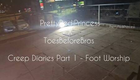 Creep Diaries 1 - ToesBeforeBros Worshipping My Pretty Feet While I’m Dreaming