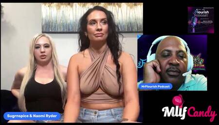Mrflourish Podcast "the Morning After" with Guest Adult Stars Shay Coxx and Naomi Ryder