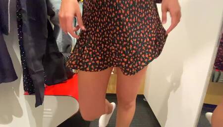 The Girl Worked Out the Purchase Right in the Locker Room