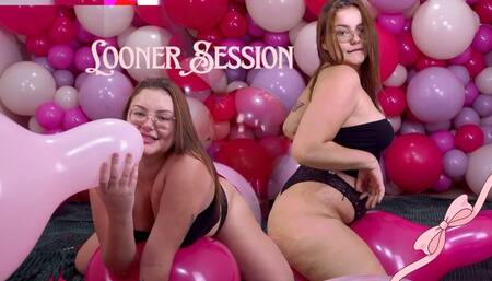 Melissa Sensual Balloon Pop Looner Session
