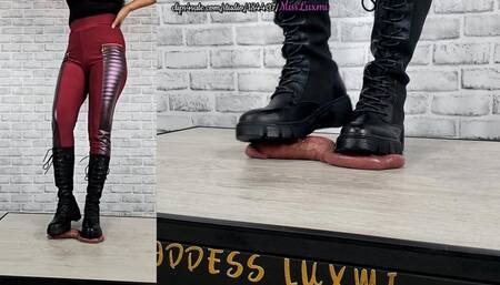 ENDLESS BALL SMASHING IN COMBAT STYLE BOOTS MULTI VIEW