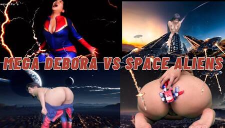 Megagiantess Vs Shruken aliens SFX