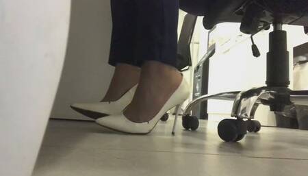 Very HARD shoeplay with Gianmarco lorenzi high heels pumps, shoeplay, stomping, bending heels
