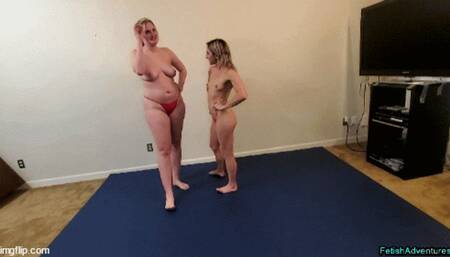 Small Girl vs Big Girl, Rematch! mp4