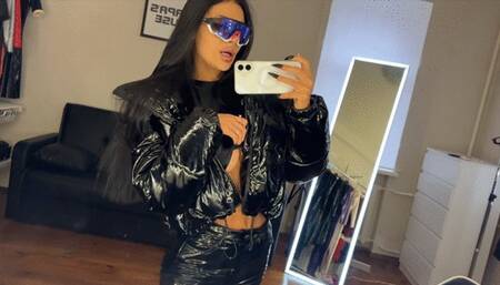 Caroline and Various Puffy Jackets