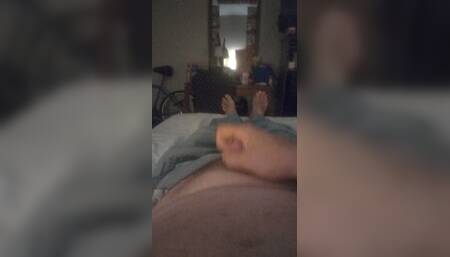 Hairy Stepdad Bod and Average Cock