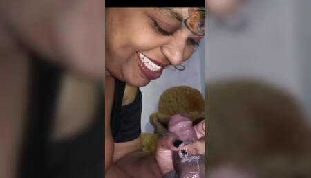 Indian Girl Good Head and Blowjob