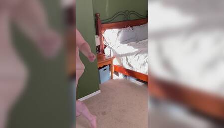 V200 Striptease: It's getting hot in here dancing and jiggling her fat body BBW Alice gets naked and shakes her ass for yo
