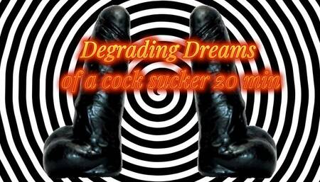 Degrading Dreams of a cock sucker 20 min