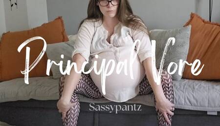 Principal Vore - A vore roleplay scene featuring Teacher fetish, Belly Fetish, Bully & Teasing ft MILF Sassypantz