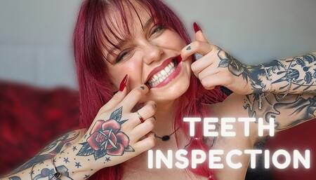Teeth and Cavity Inspection