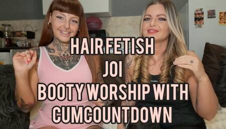 HAIR FETISH JOI ASS WORSHIP CUMCOUNTDOWN