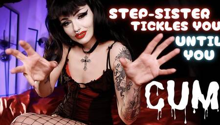 Step-Sister Tickles You Until You Cum