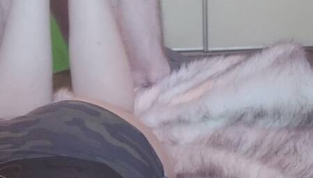 Blowjob w Foot Cumshot