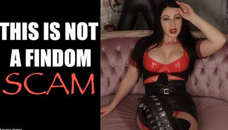 This is NOT a Findom scam!