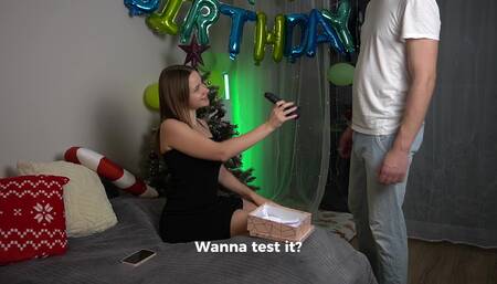 Gave My Stepsister A Dildo And Fucked Her