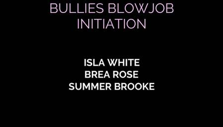 SUBMISSIVE SLUTS: BULLIES BLOWJOB INITIATION