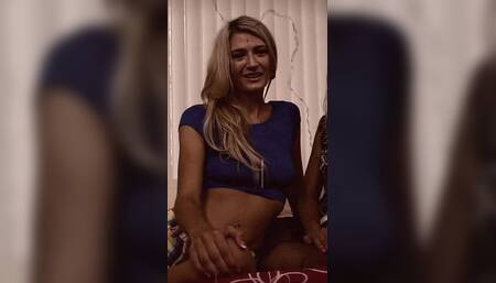Blond MILFs in Lesbo Fun