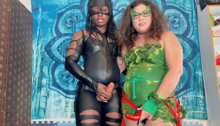 Poison Garden and Cat Babe make you suck their COCKS HIDEF - LANA LUXOR & KIM CHI