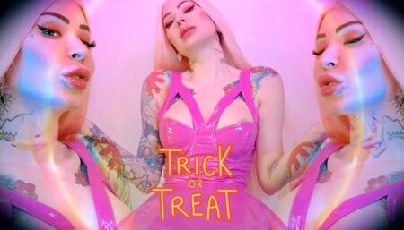Trick or treat fat fuck !