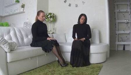 Virtuous woman have meeting with sexy client fd