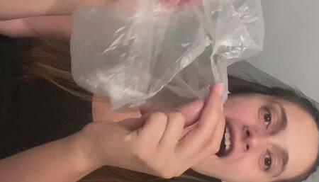 Bag popping very noisy