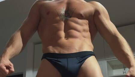 ABS and ASS punishment in SLOWMOTION