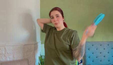 Trying different looks